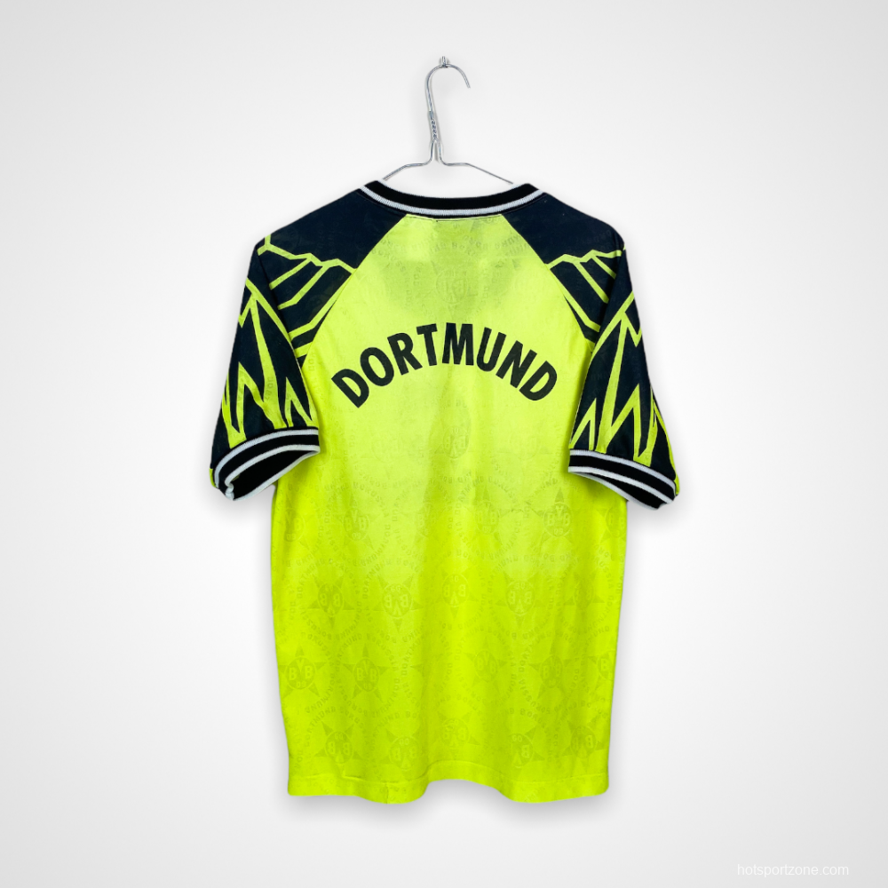 Retro 94/95 Borussia Dortmund Home Jersey