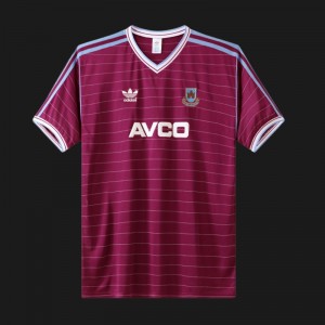 Retro 86/87 West Ham United Home Jersey