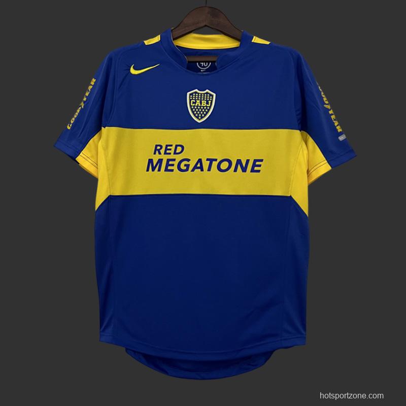 Retro 04/05 Boca Juniors Home Jersey