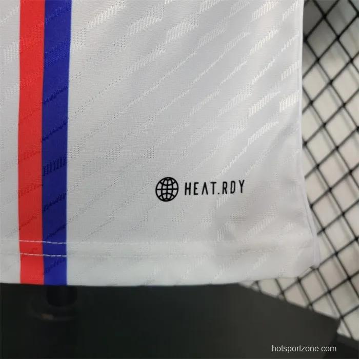 Player Version 23-24 Olympique Lyonnais Lyon Home Jersey