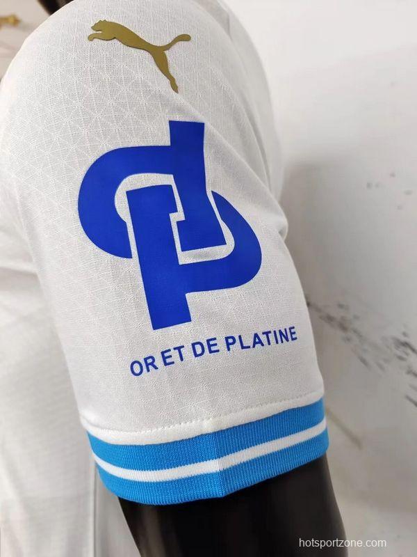 Player Version Olympique Marseille Home Jersey