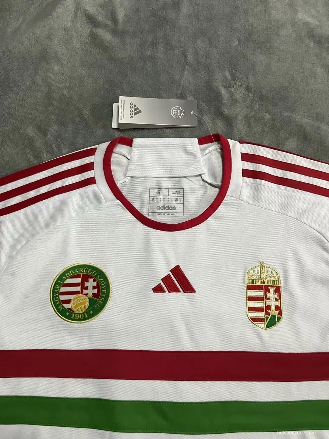 2022 Hungary Away White Jersey