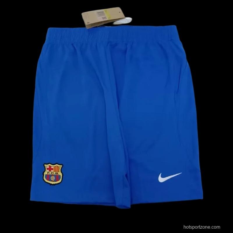 23/24 Barcelona Away Blue Shorts