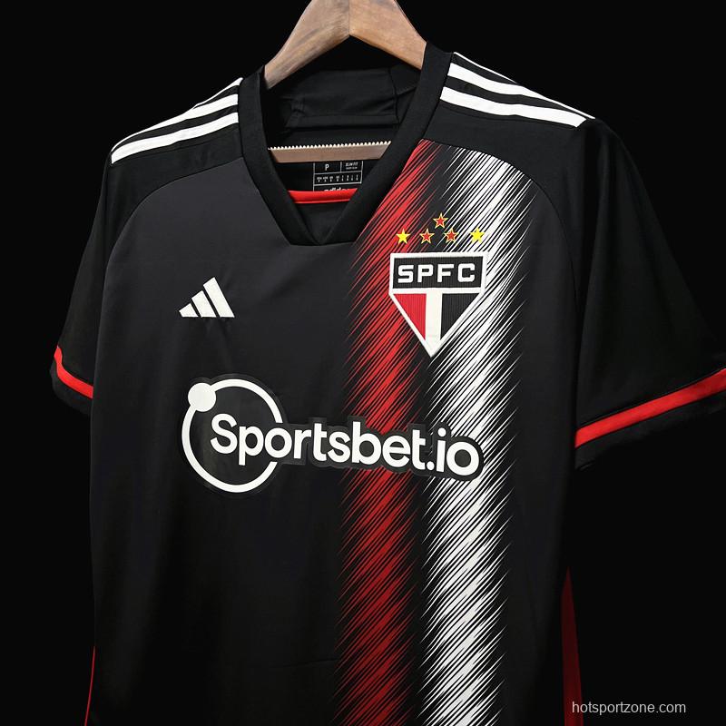 23/24 Sao Paulo Third Black Jersey