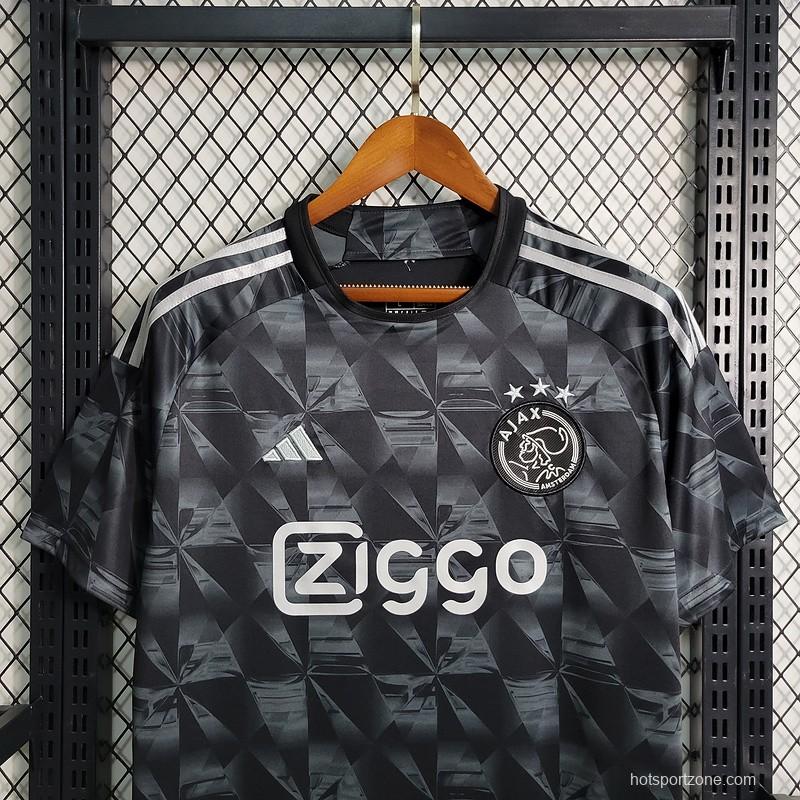23/24 Ajax Third Black Jersey