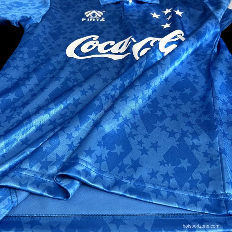 Retro 93/94 Cruzeiro Home Jersey