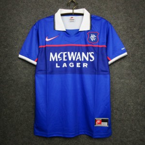 Retro 97/99 Glasgow Rangers Home Jersey