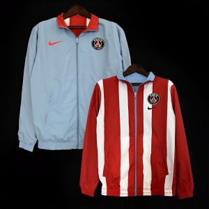 23/24 PSG Blue/Red Stripe Reversible Jacket