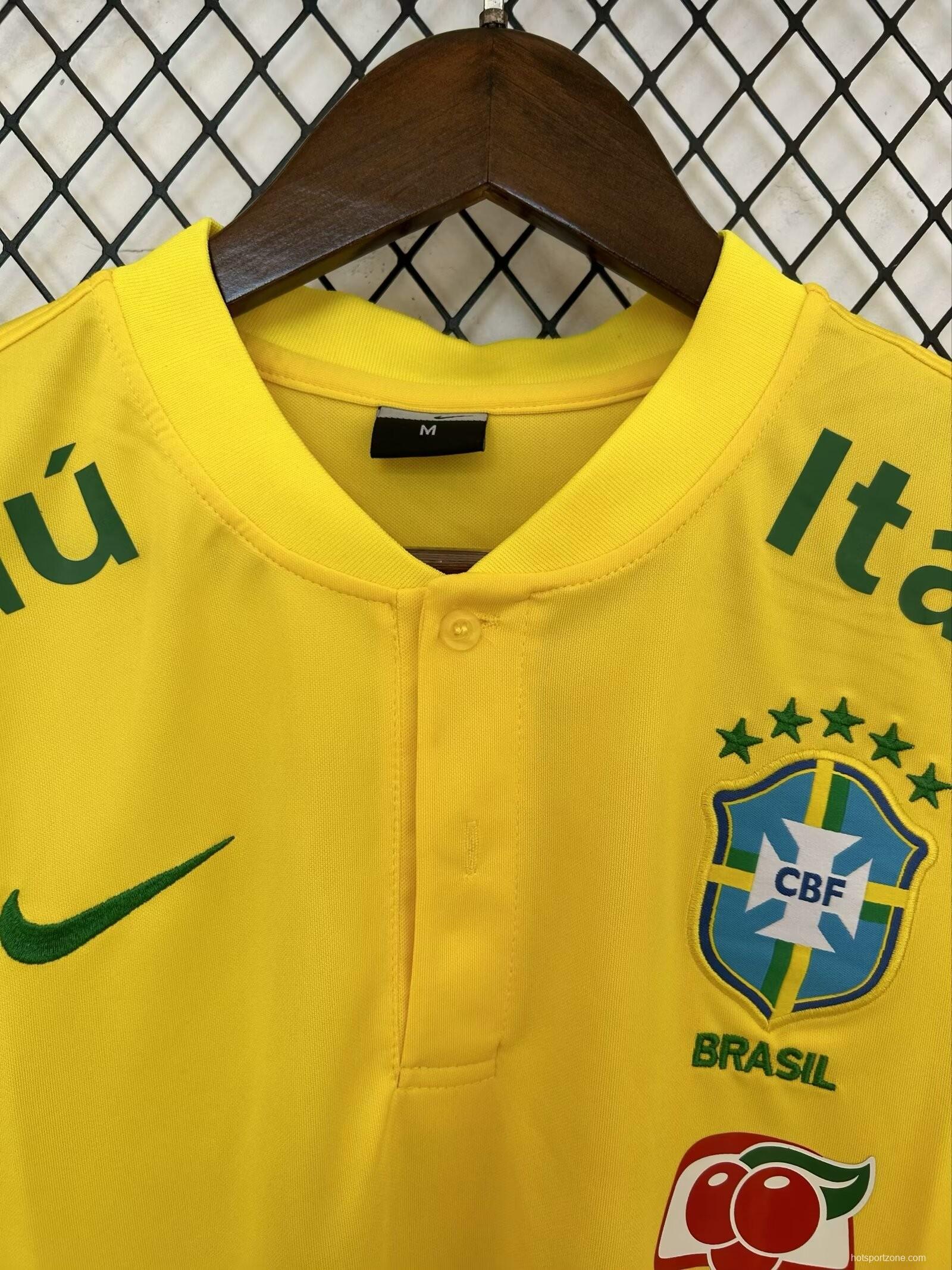 2022 Brazil Yellow POLO Jersey