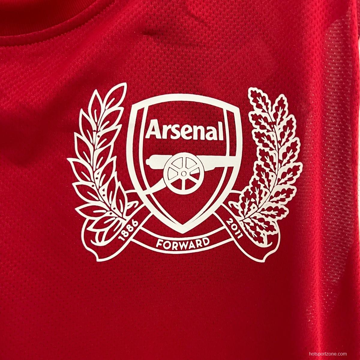 Retro Arsenal 11/12 Home 125th Anniversary Jersey