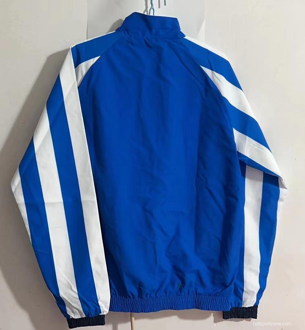 23/24 Napoli Blue/White Reversible Full Zipper Jacket