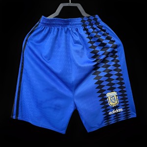 Retro 1994 Argentina Away Blue Shorts