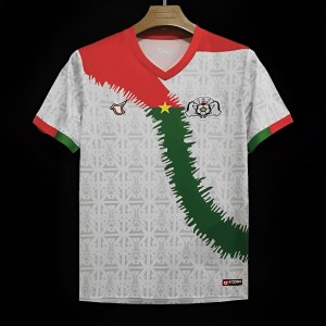 2024 Burkina Faso Away White Jersey