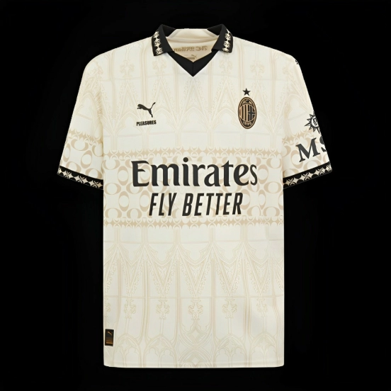 Retro 23/24 AC Milan Forth White Jersey