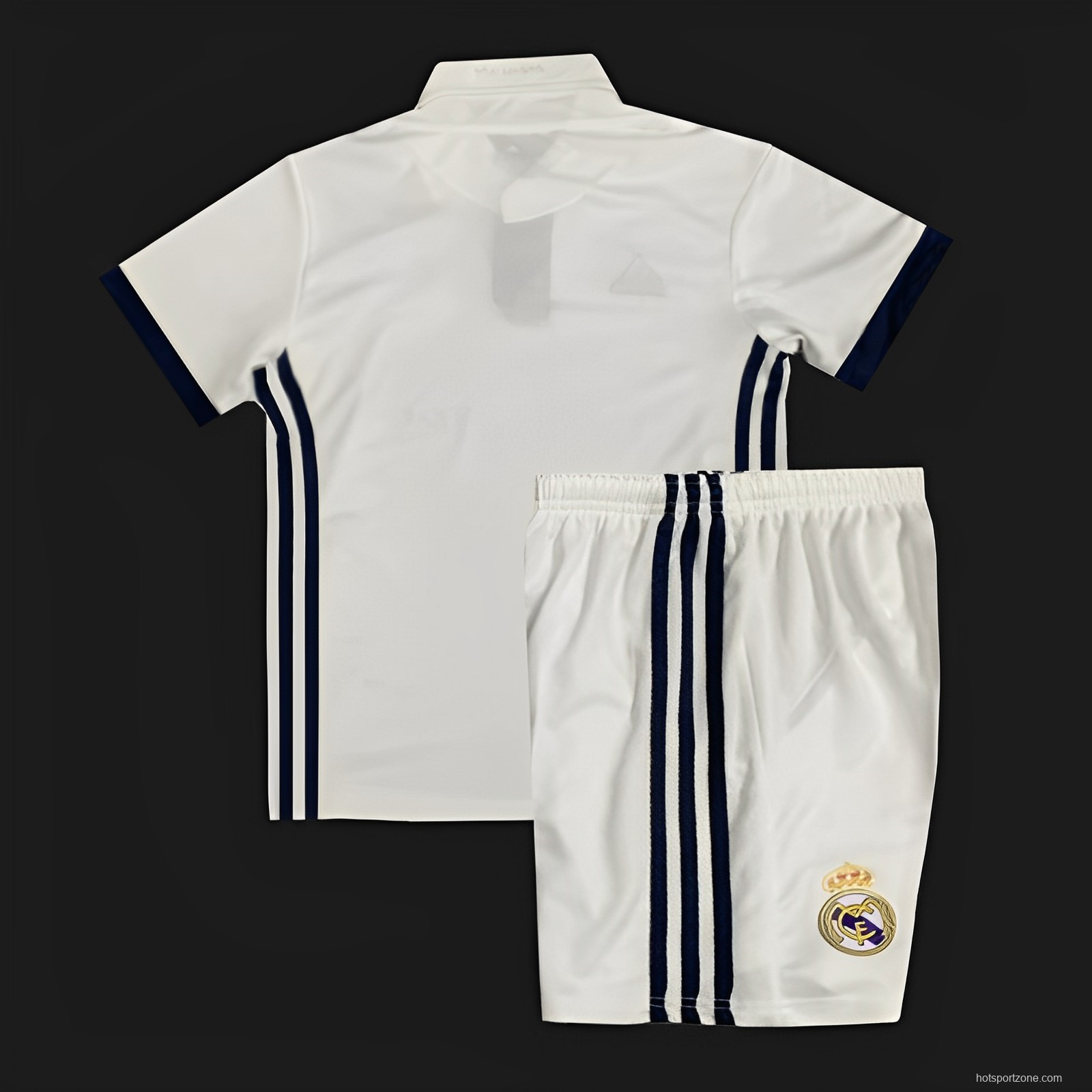 Retro 16/17 Kids Real Madrid Home Jersey