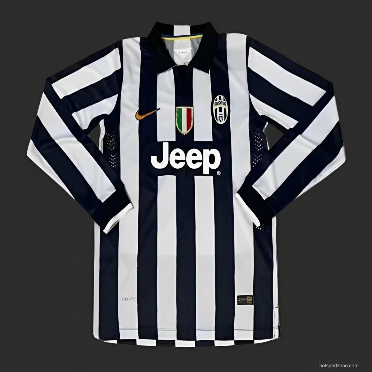 Retro 14/15 Juventus Home Long Sleeve Jersey