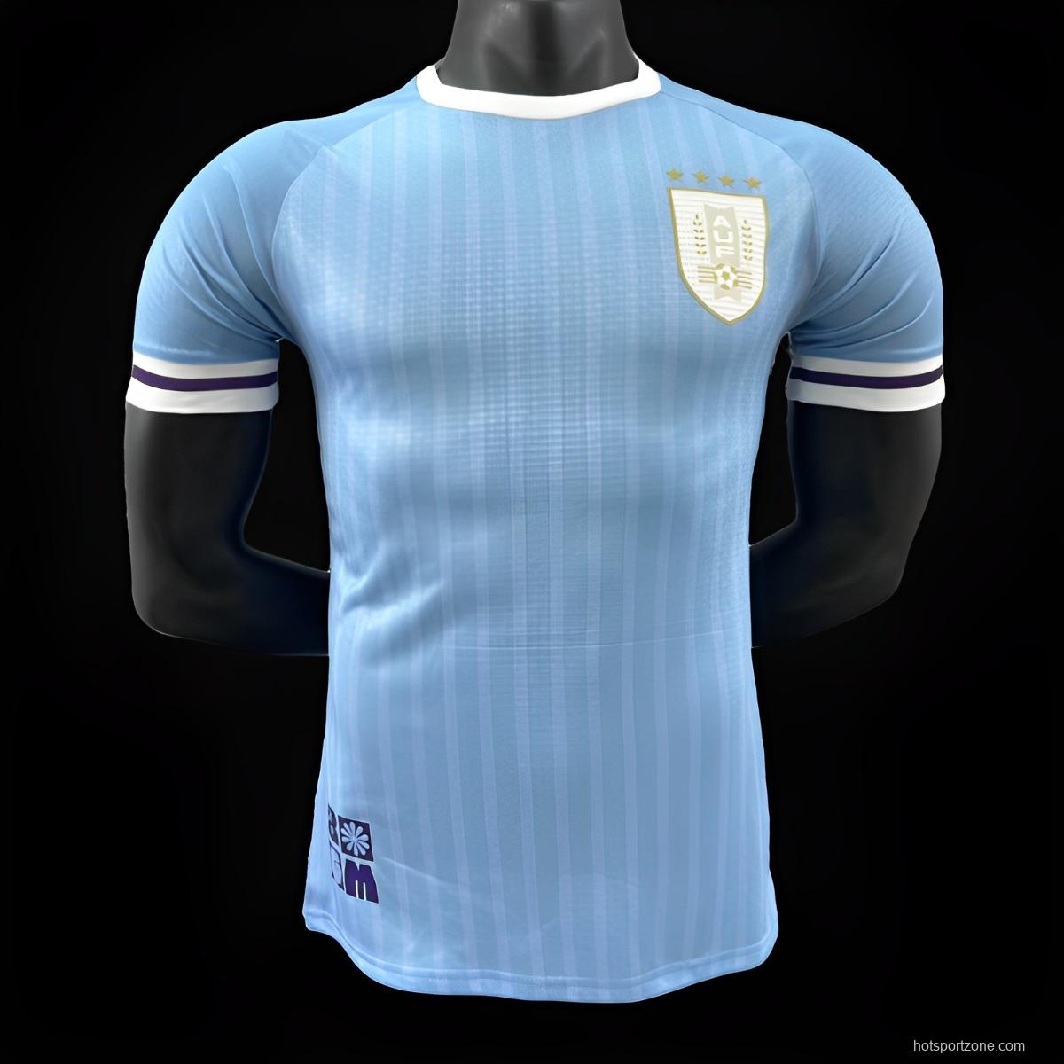 Player Version 2024 Uruguay Home Jersey