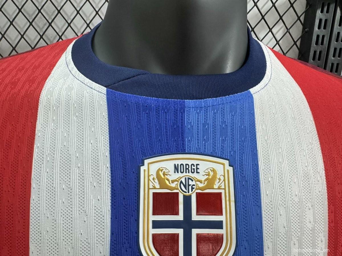 Player Version 2024 Norway Home Jersey