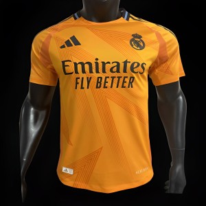 Player Version 24/25 Real Madrid Away Orange Jersey