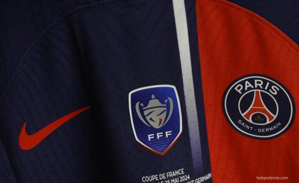 23/24 PSG Home Coupe De France Final Jersey