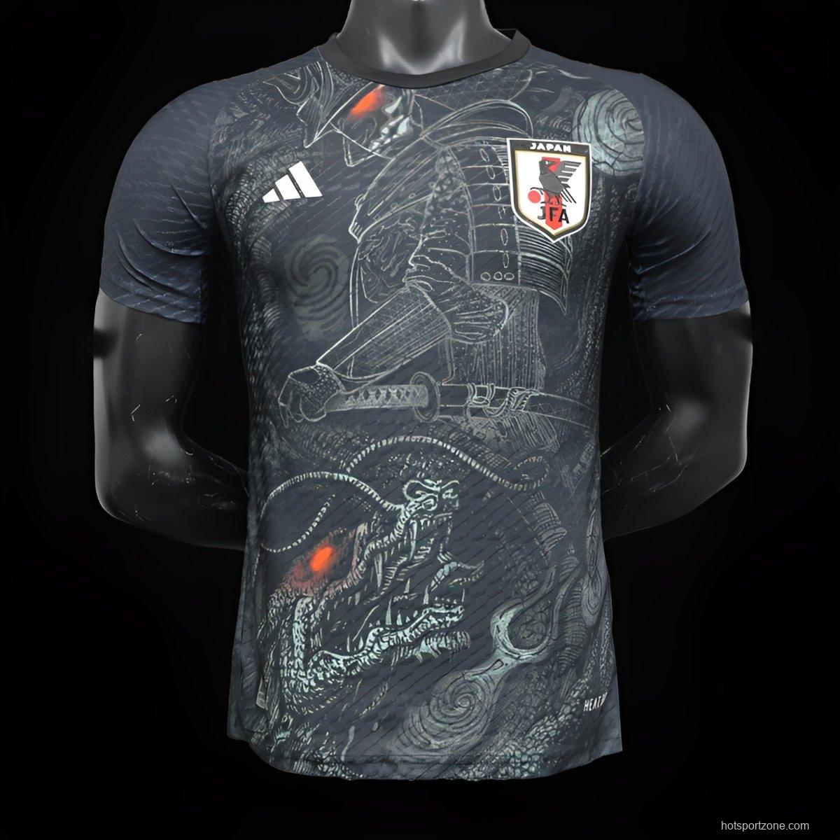 Player Version 2024 Japan Samurai/Dragon Black Concept Jersey