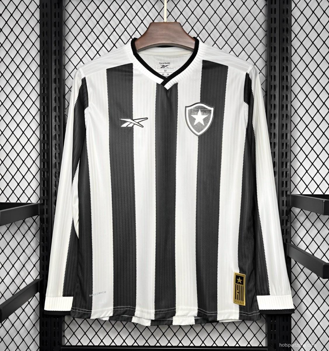 24/25 Botafogo Home Long Sleeve Jersey