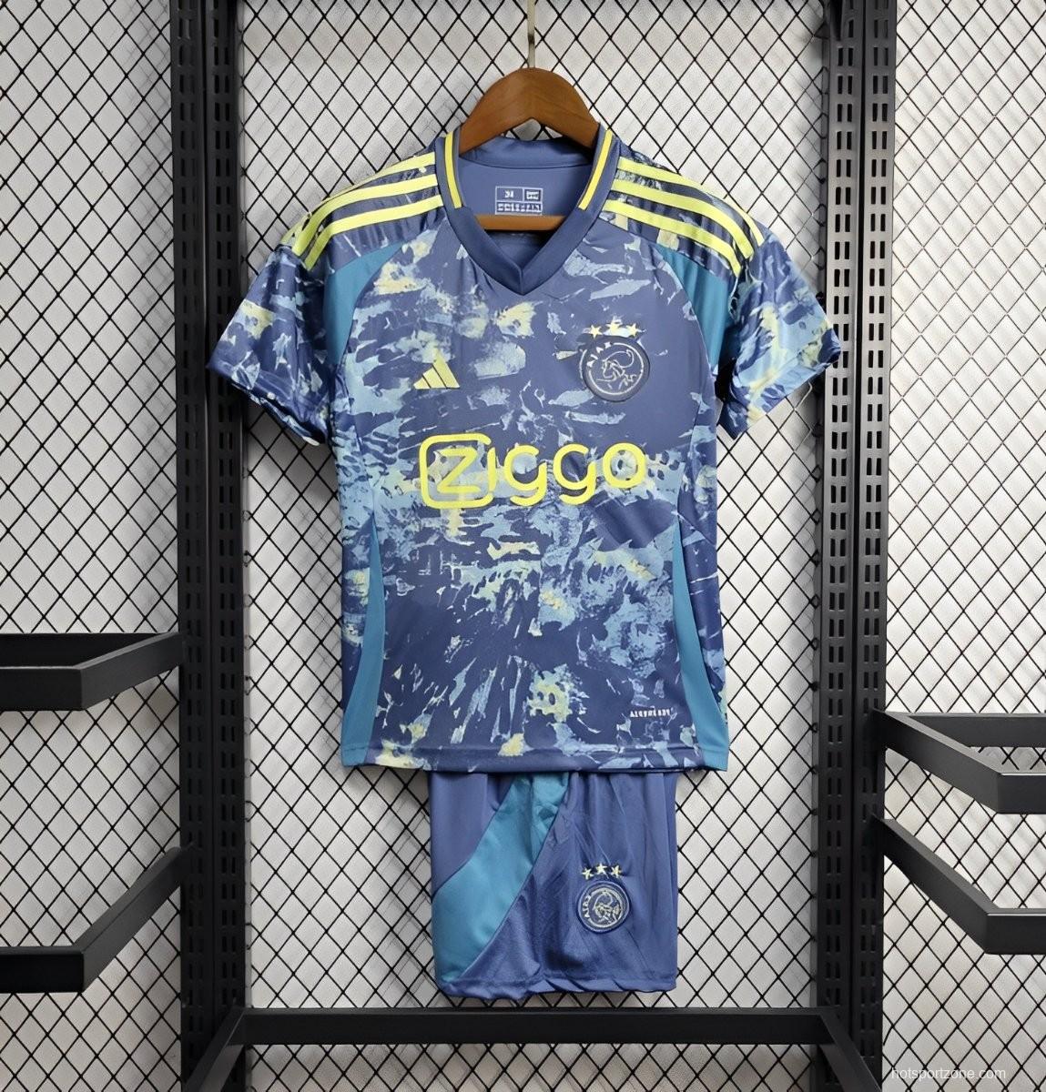 24/25 Kids Ajax Away 16-28 Jersey