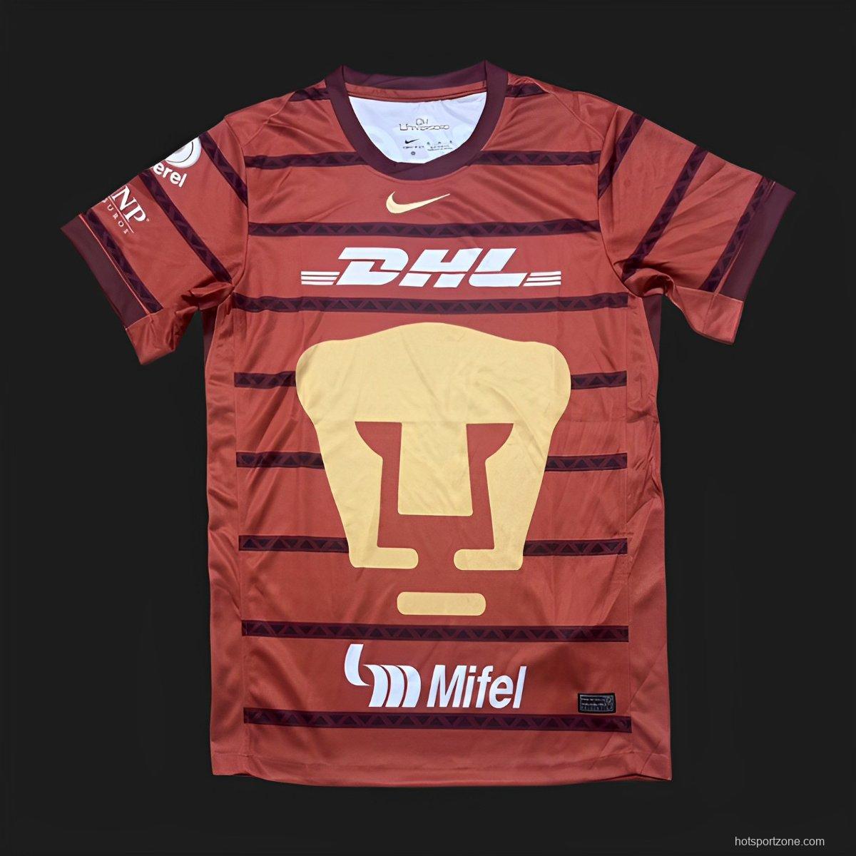 24/25 Pumas UNAM Goalkeeper Long Sleeve Jersey