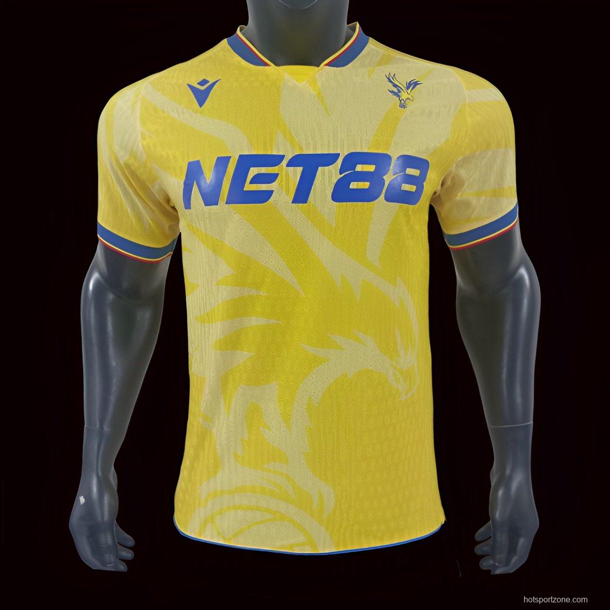 Player Version 24/25 Crystal Palace Away Yellow Jersey