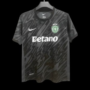 24/25 Sporting Lisbon Black Goalkeeper Jersey