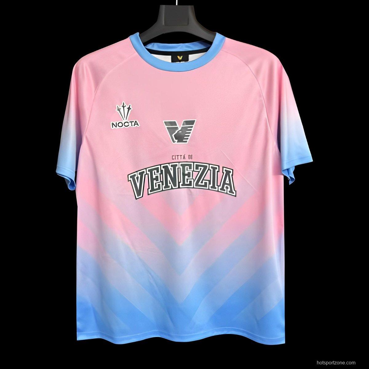 24/25 Venezia Goalkeeper Away Pink Jersey