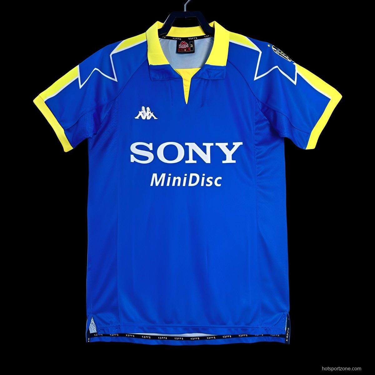 Retro 97/99 Juventus Away Blue Jersey