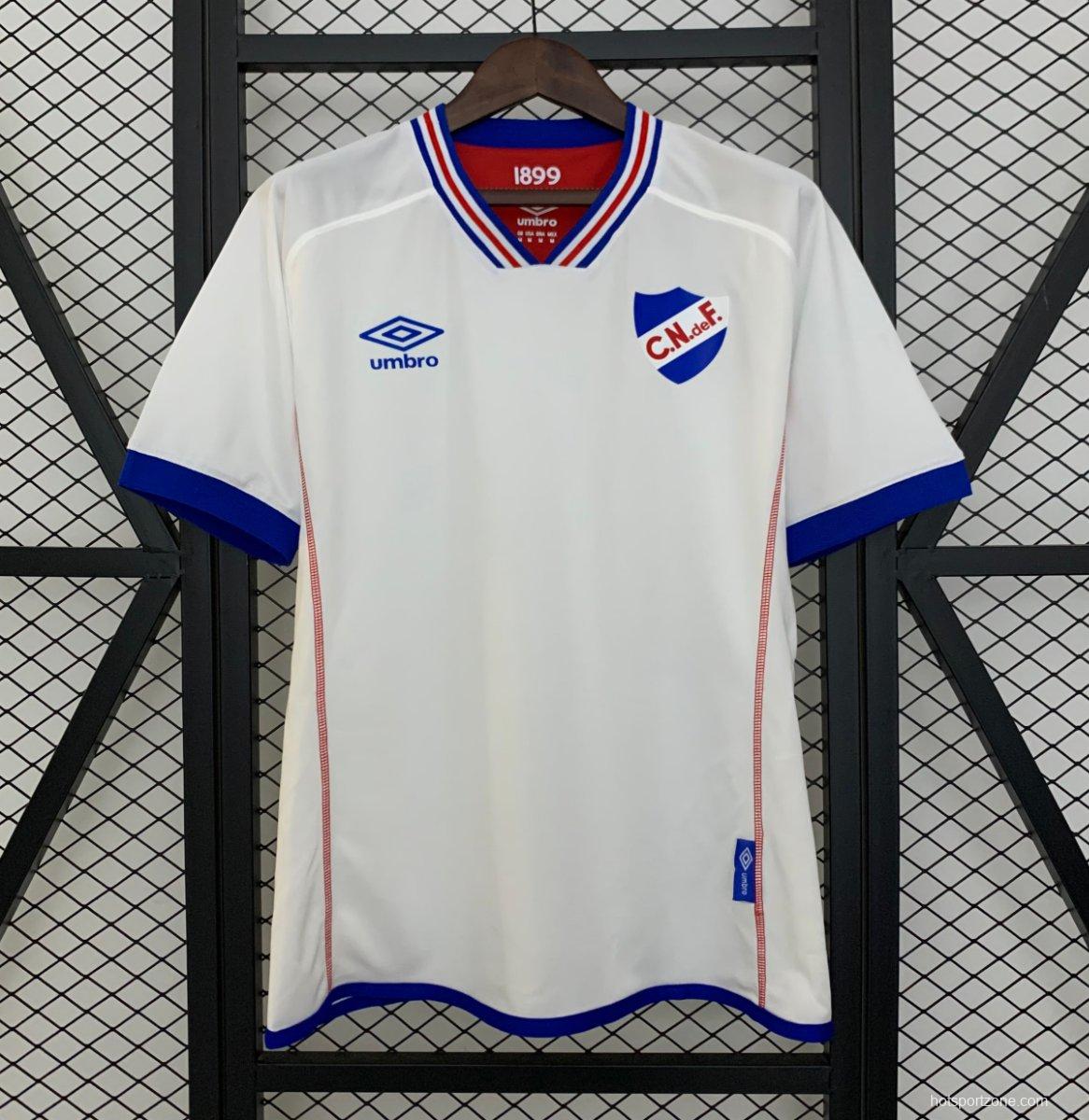 25/26 Uruguay Club Nacional White Pre-Match Jersey