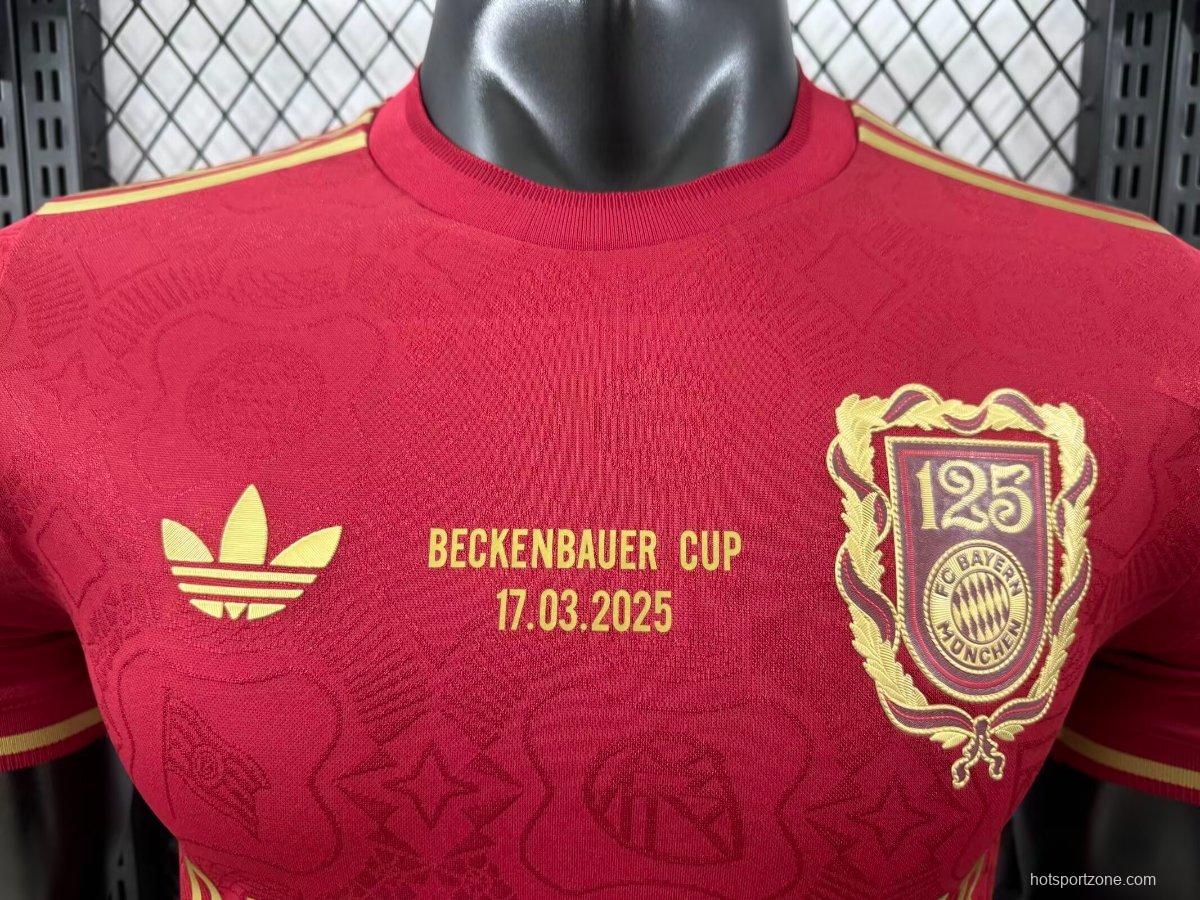 Player Version 2024/25 Bayern Munich 125 Anniversary Beckenbauer Jersey