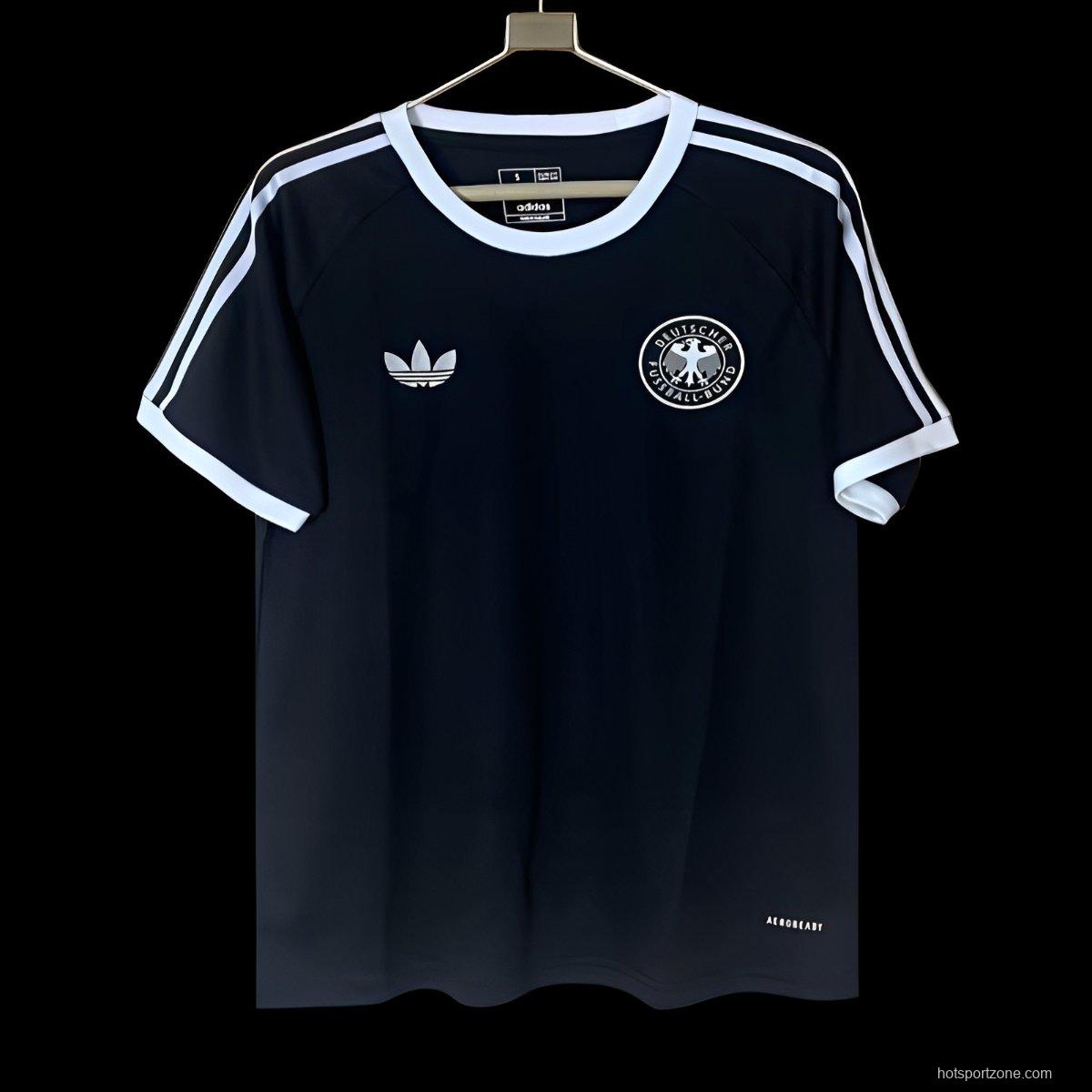 2025 Germany Adidas Original Black Jersey