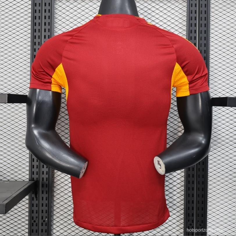 Player Version 25/26 Roma Home Jersey
