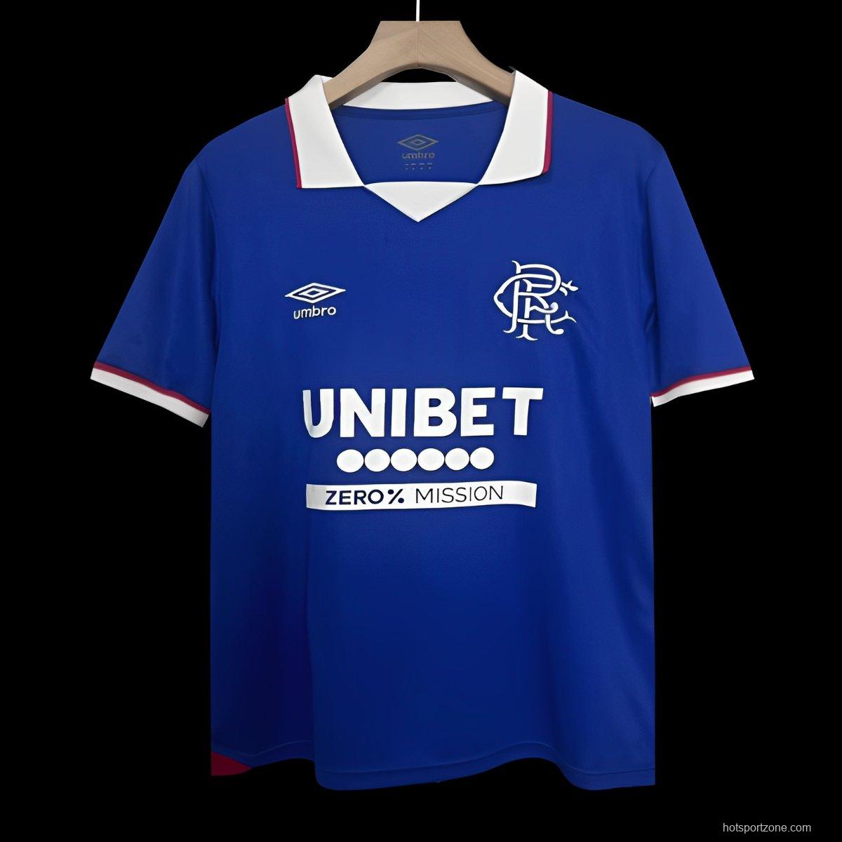 25/26 Glasgow Rangers Home Jersey
