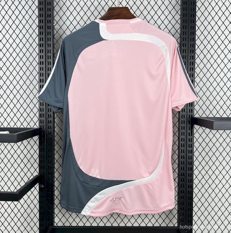 Retro 07/08 Benfica Away Pink Jersey