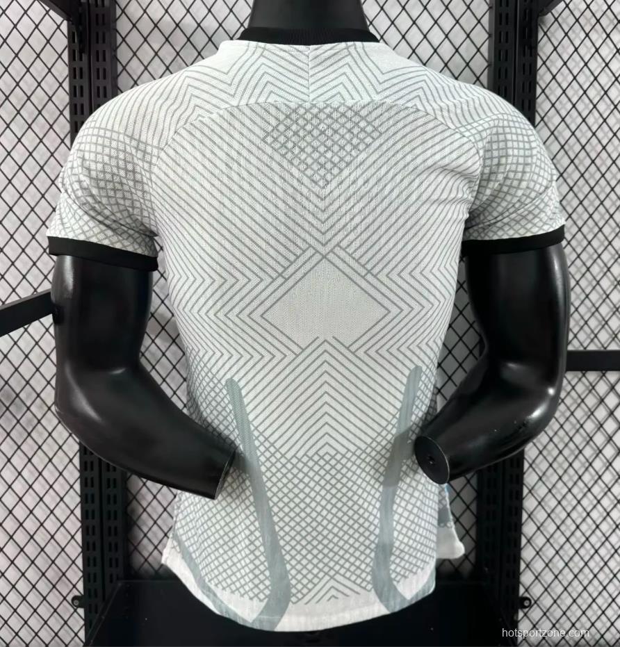 Player Version 25/26 Inter Milan White with Snake and Floral Pattern Jersey