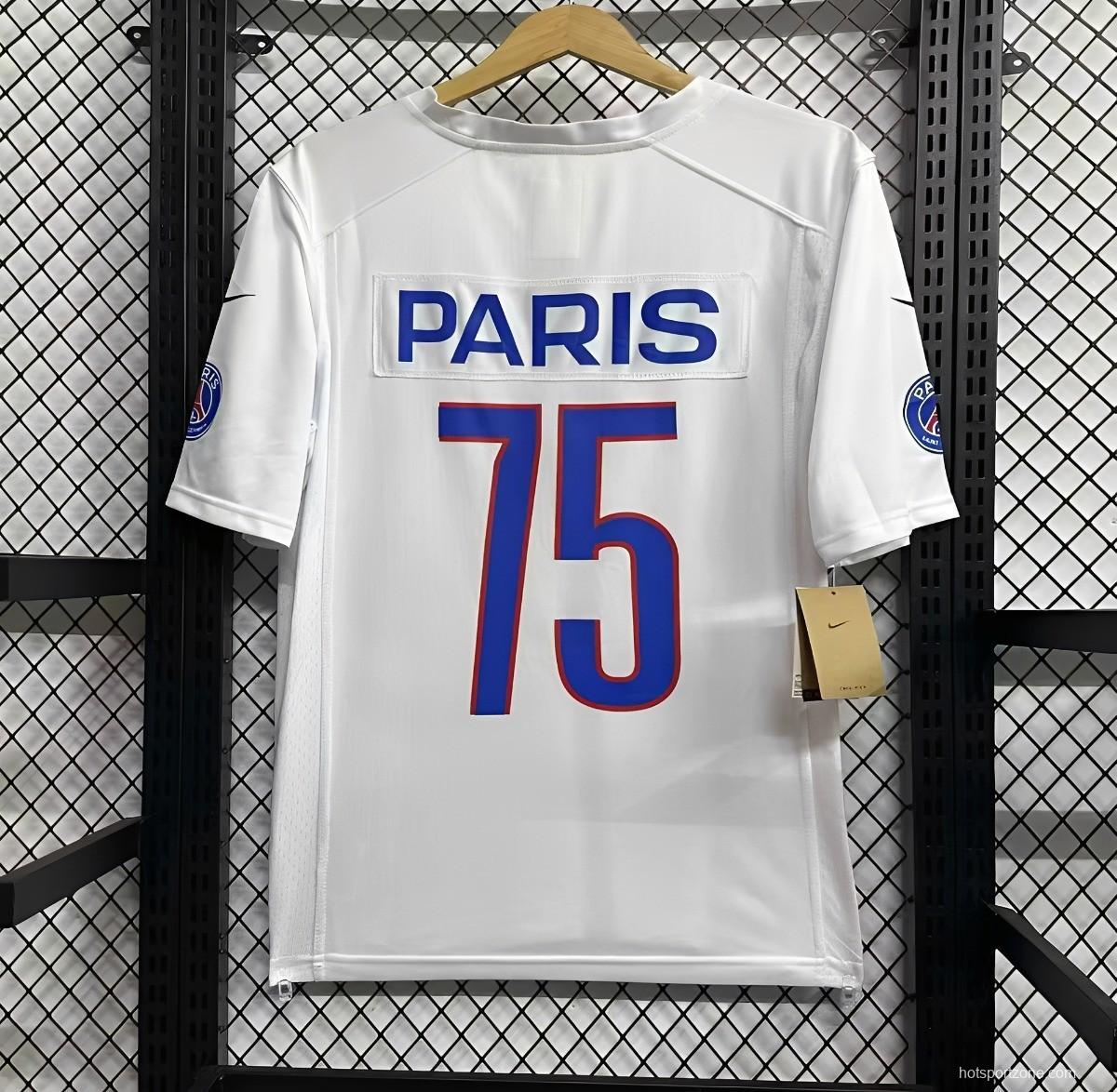 25/26 PSG NFL White Jersey