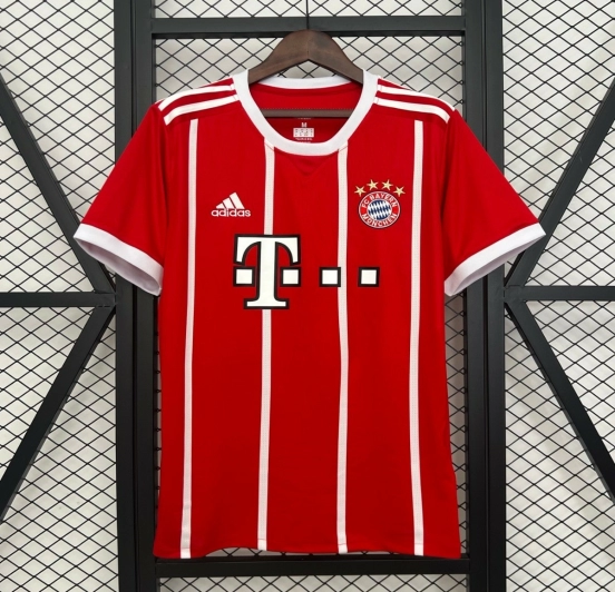 17/18 Retro Bayern Munich Home Jersey