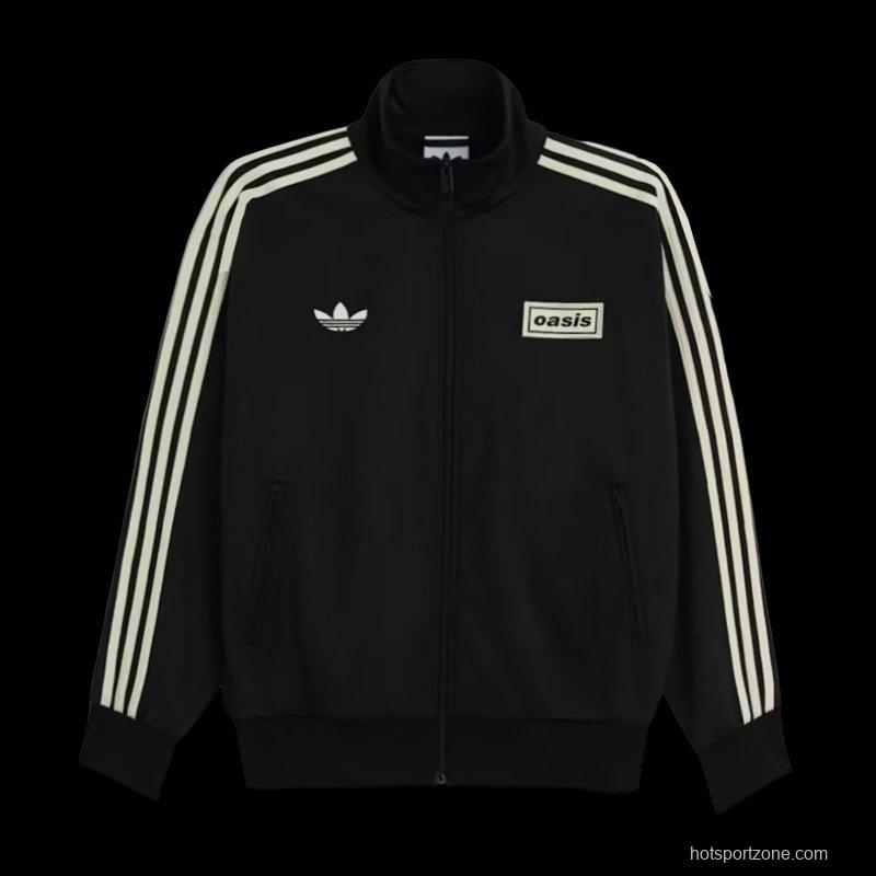 adidas x Oasis Tour Firebird Track Top Black