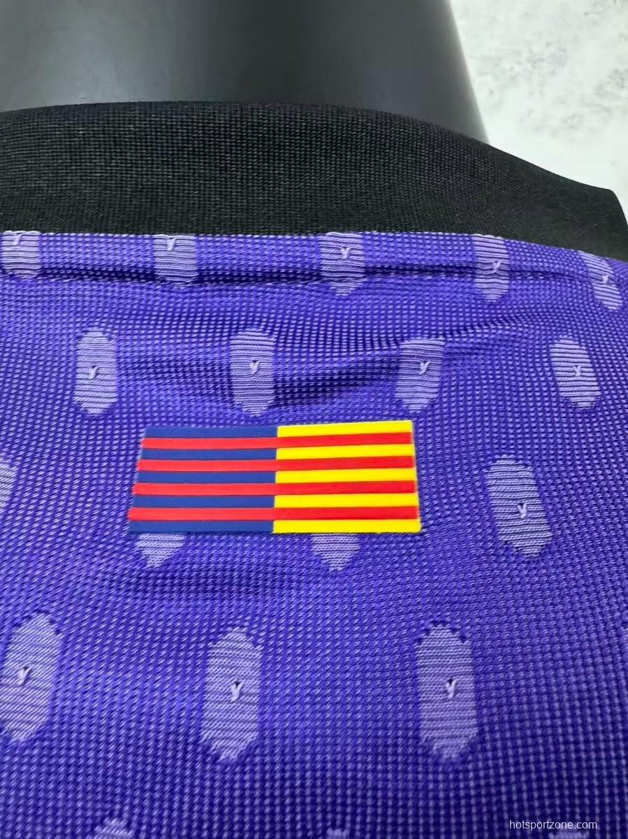 Player Version 25/26 Barcelona Mamba Away Purple Jersey