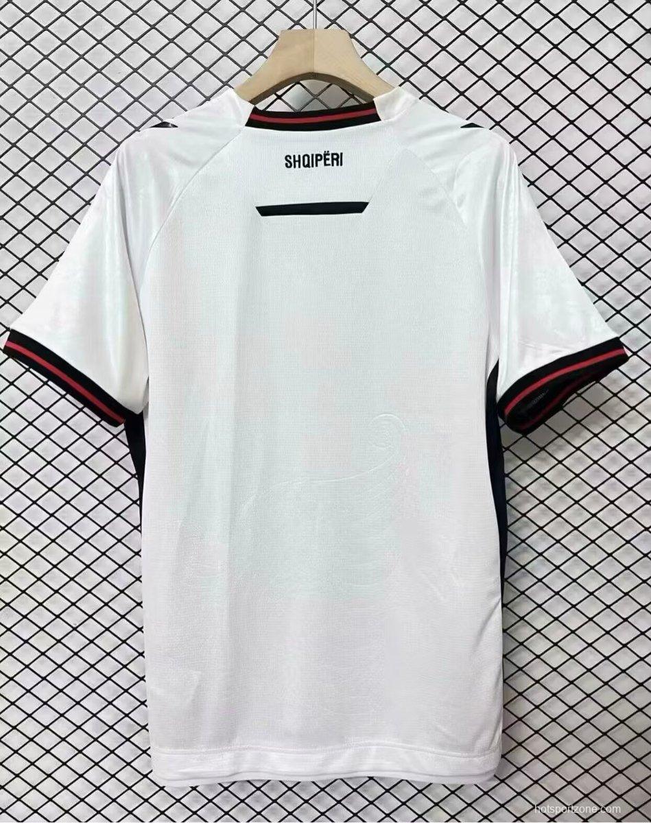 2025 Albania Away White Jersey
