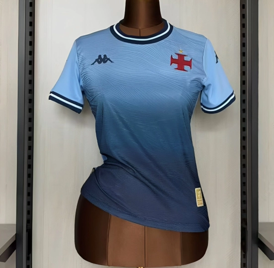 25/26 Women Vasco Da Gama Goalkeeper Blue Jersey
