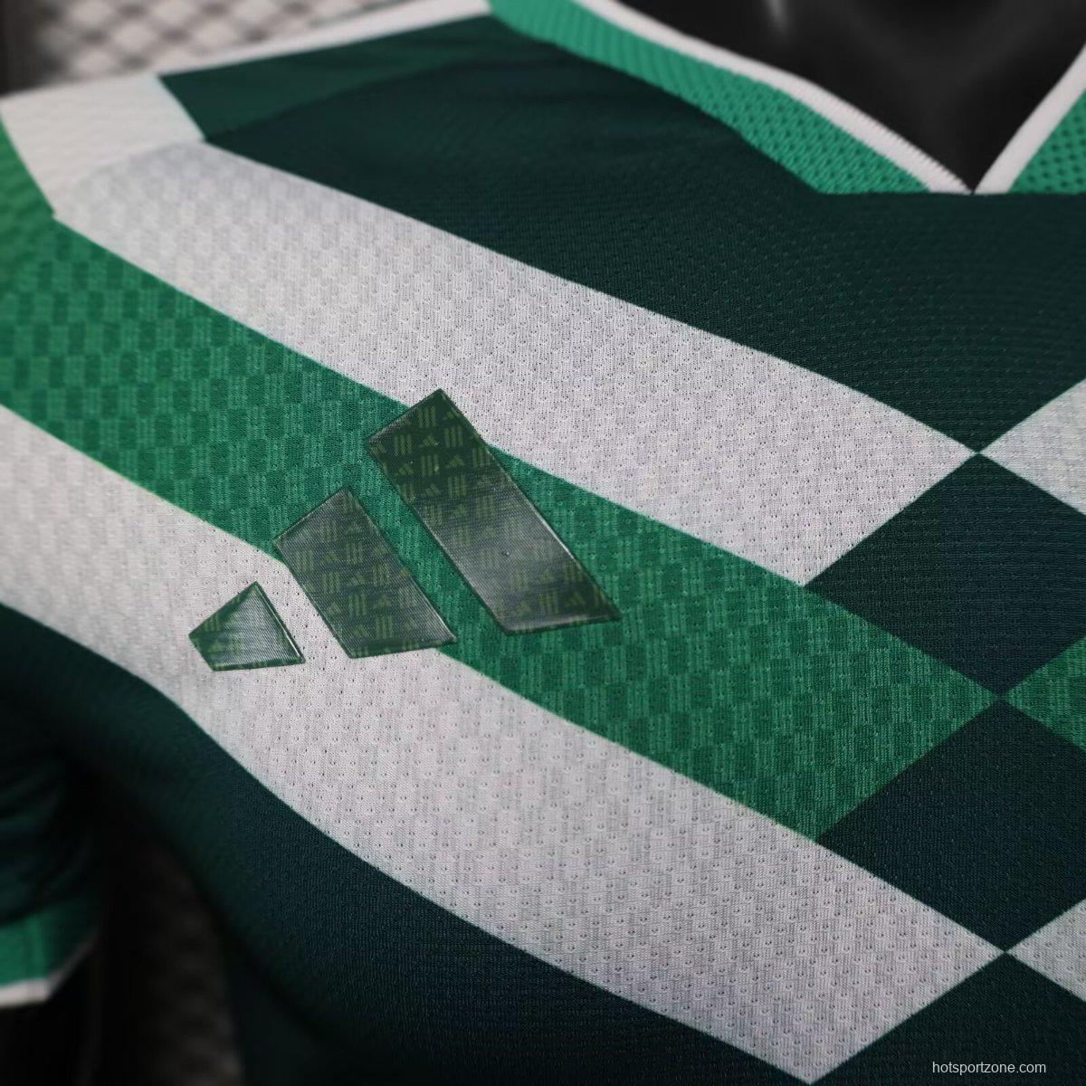 Player Version 2026 Saudi Arabia Green Pre-Match Jersey