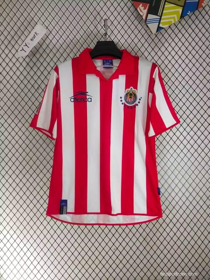 Retro 03/04 Chivas Guadalajara Home Jersey