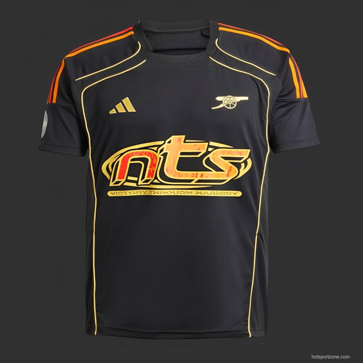 25/26 Adidas Arsenal x NTS UBP Black Jersey