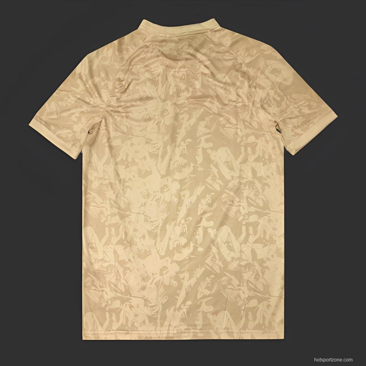 25/26 PSG Paris Saint-Germain Entrainement Beige Special Jersey