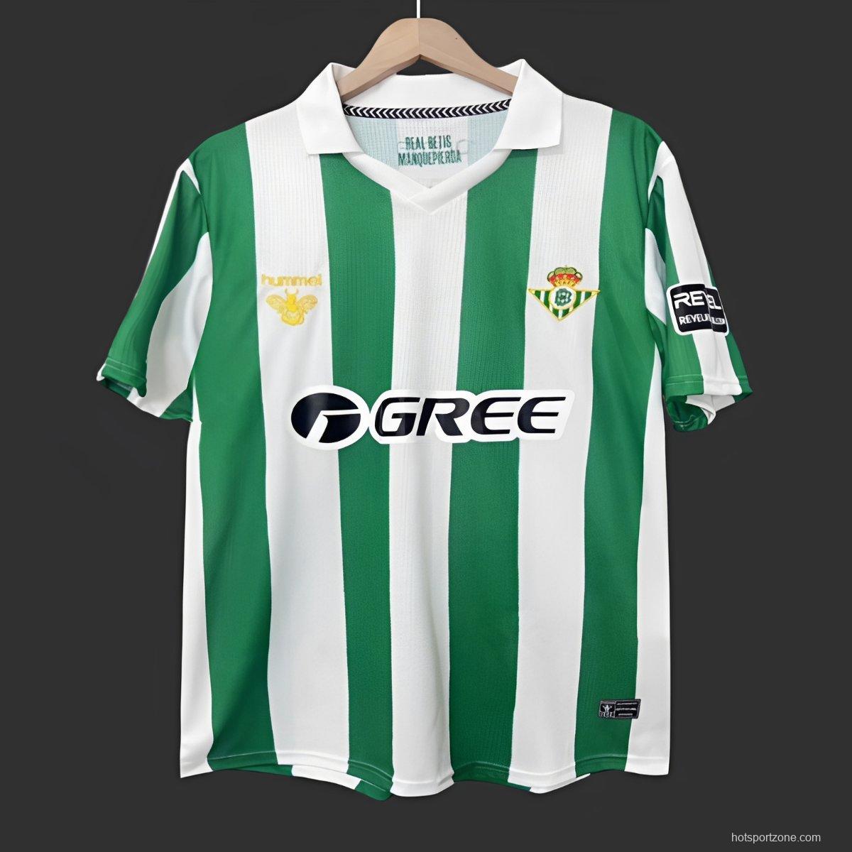 25/26 Real Betis Home Remake Vintage Jersey